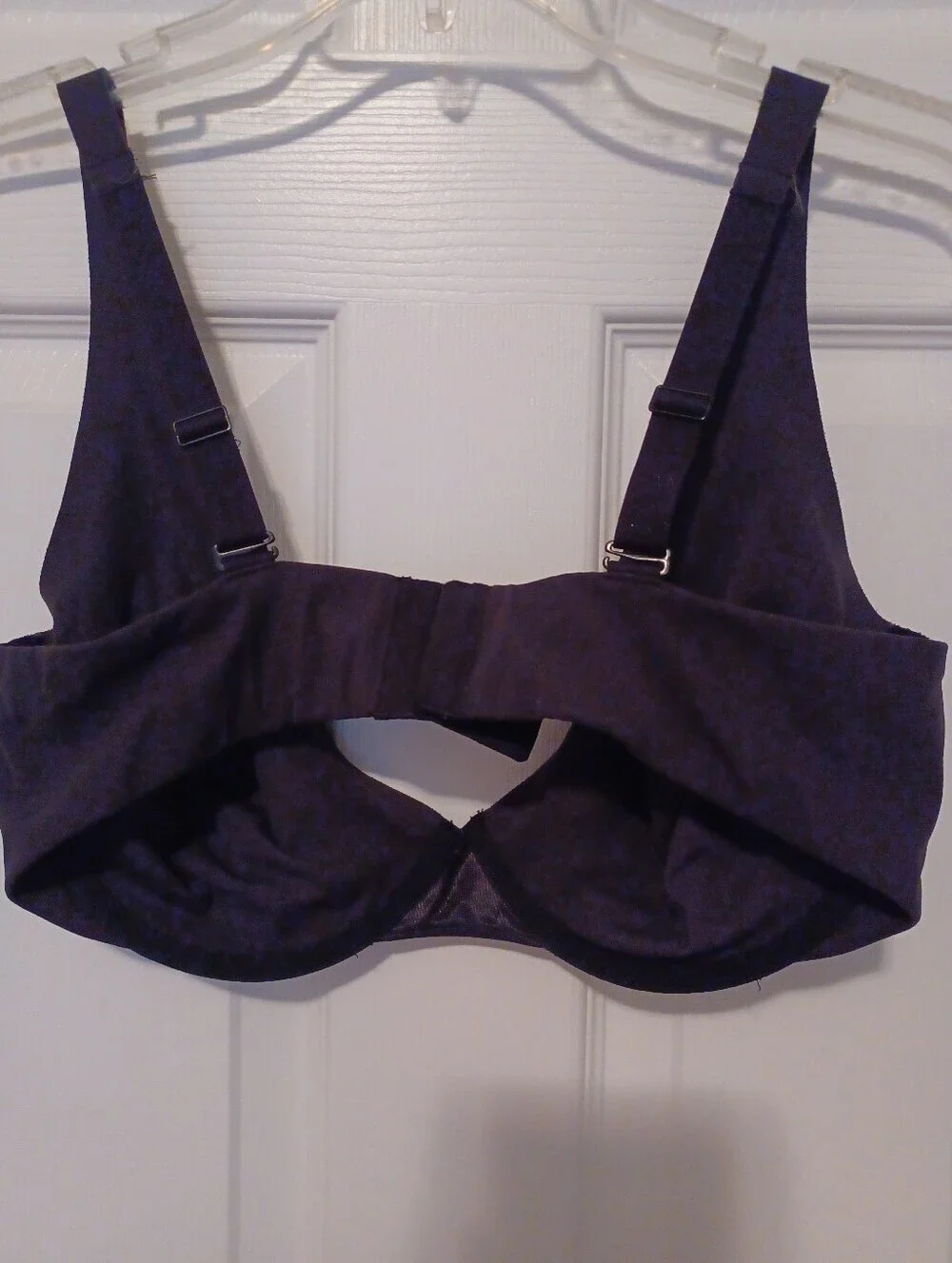 -- Skims Underwire Full-Coverage Bra in Black Women's Size 40D